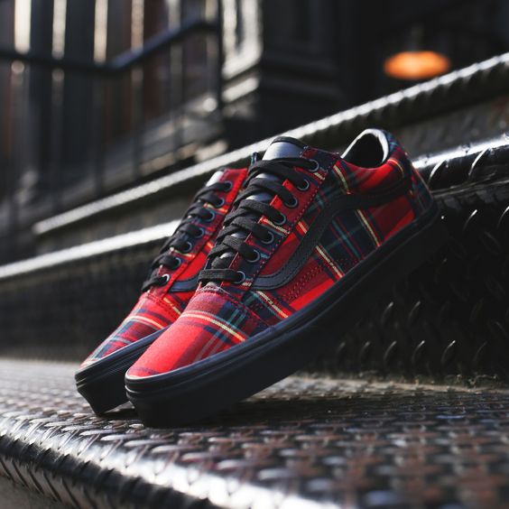 Vans homme tartan